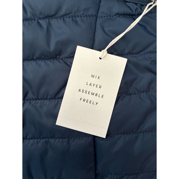 Free Assembly Kids Packable Vest Solid Blue Size L (10/12) - Picture 3 of 5